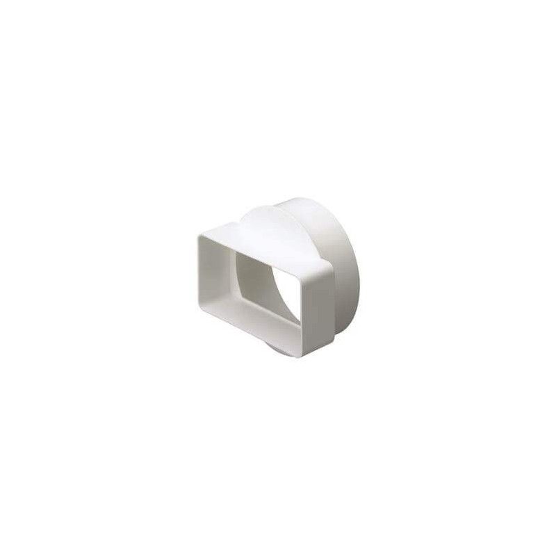 Monsoon Rectangular Ventilation Duct Round to Rectangular Adaptor - 110mm x 54mm