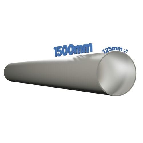 Monsoon Round Ventilation Duct - 125mm x 1.5mtr