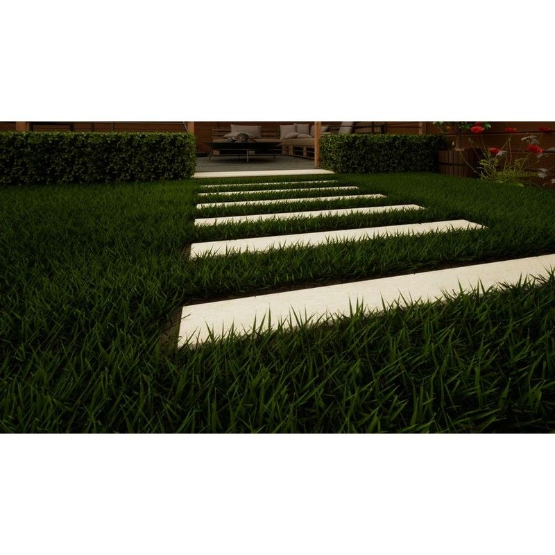 Porcelain Paving Plank - 900mm x 145mm x 20mm Cream - Pack of 4