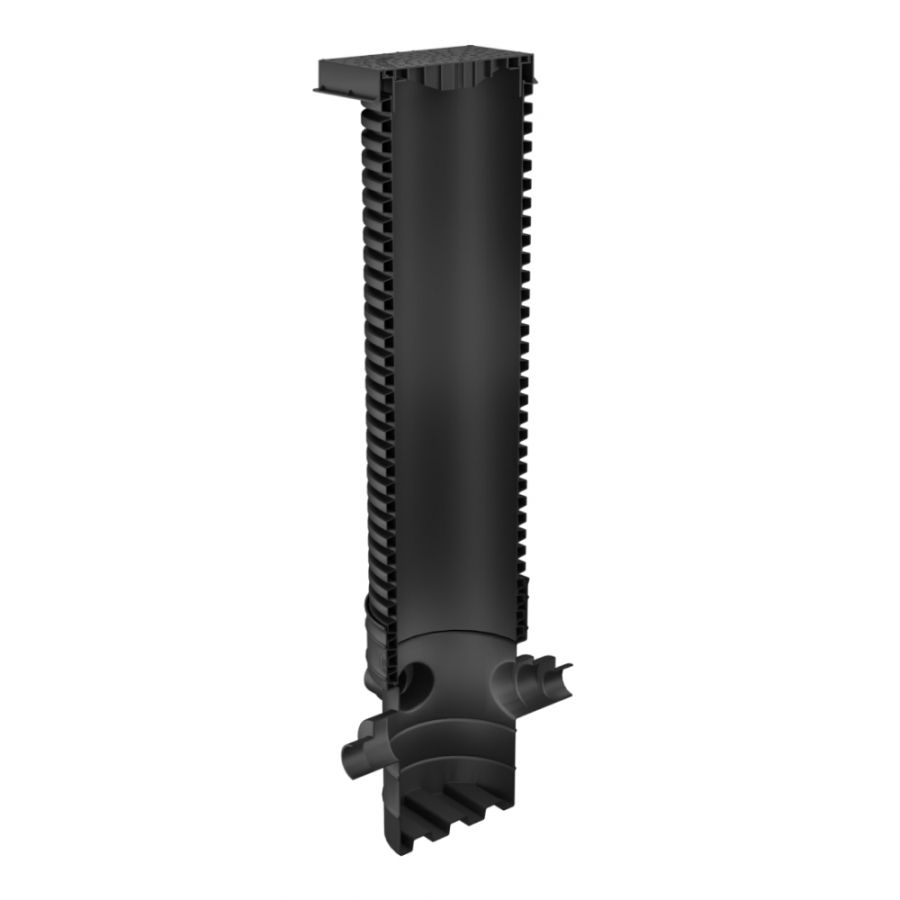 Catchpit Chamber Set - 450mm Diameter x 2410mm Height For 110mm & 160mm Pipe with 110mm & 160mm Inlets