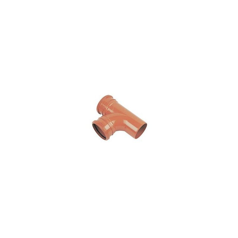 Drainage Junction Double Socket - 87.5 Degree x 160mm