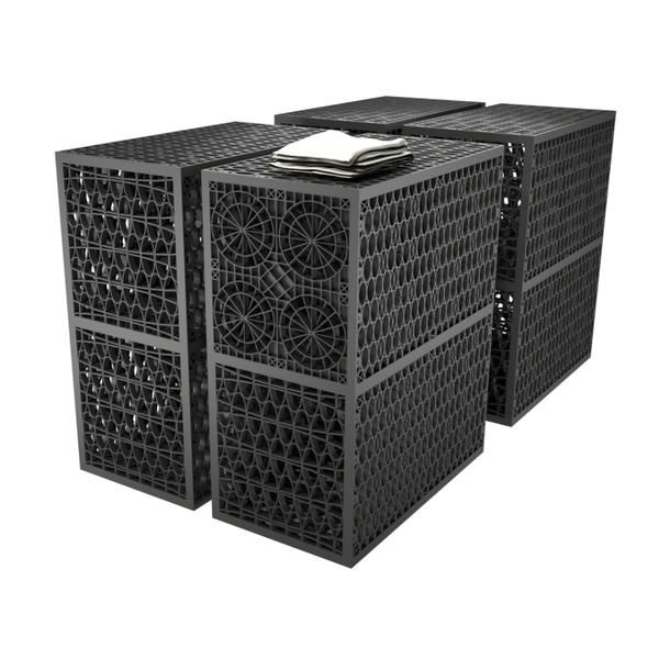 Rainsmart 24 Tonne Soakaway Crate Set Assembled - 1 Cubic Metre Kit