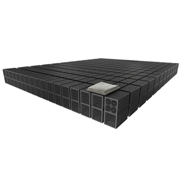 Rainsmart 24 Tonne Soakaway Crate Set Flat-Packed - 50 Cubic Metre Kit