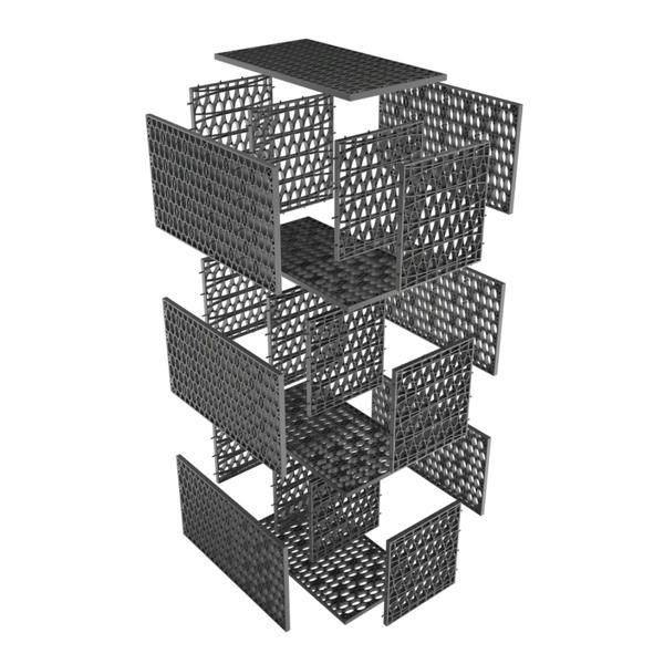 Rainsmart 24 Tonne Triple Soakaway Crate Flat-Packed - 0.36 Cubic Metres