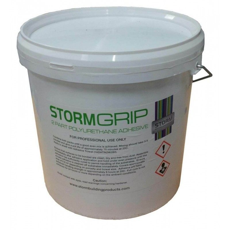 Stormgrip Adhesive for Hygiene Cladding - 6.5kg White