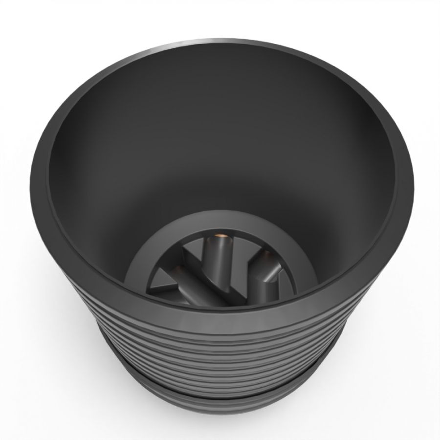 Inspection Chamber Set - 600mm Diameter x 1020mm Depth with 110mm Channel & 110mm Inlets