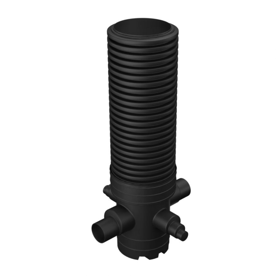 Catchpit Chamber Set - 600mm Diameter x 1945mm Height For 300mm Twinwall with 110mm & 160mm & 225mm Inlets