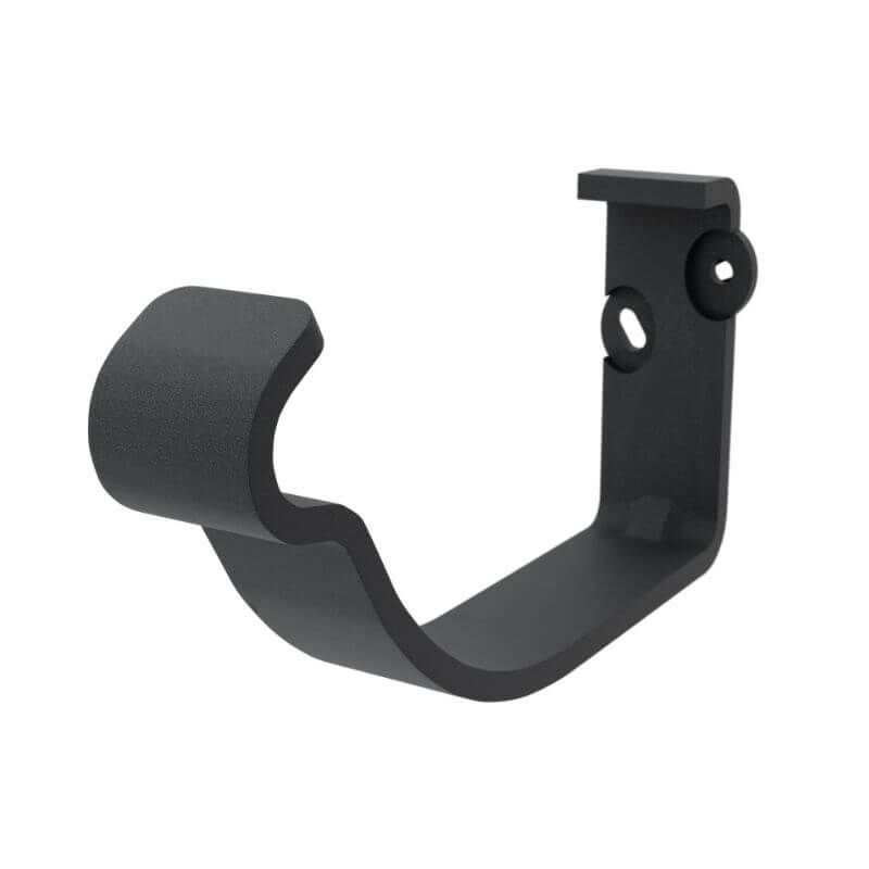 Lindab Aluminium Gutter Fascia Bracket - 150mm Anthracite Grey