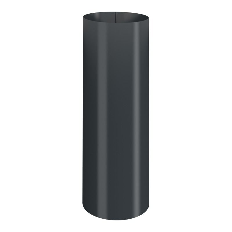 Lindab Aluminium Sliding Pipe - 100mm Anthracite Grey