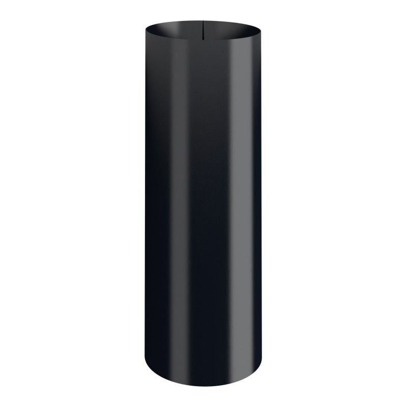 Lindab Aluminium Sliding Pipe - 100mm Black