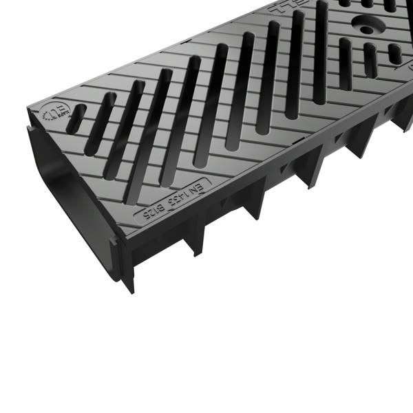 Lite Aqua Channel Drain Composite Grating Class B125 - 1mtr