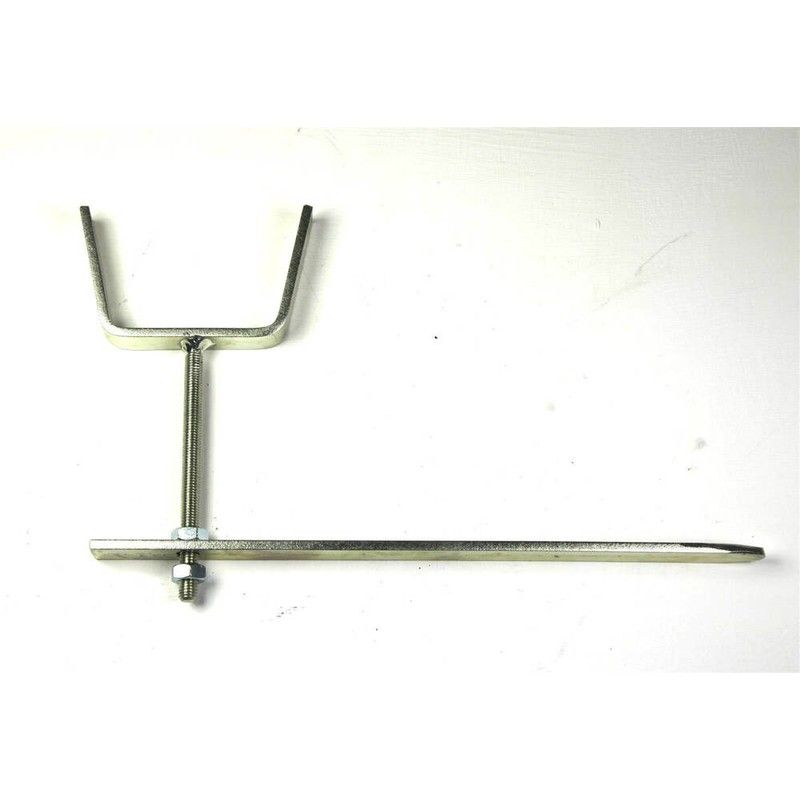 Cast Iron Box Gutter Rise & Fall Bracket - 100mm Galvanised