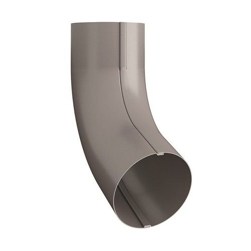 Lindab Steel Conical Downpipe Bend 70 - 120mm Anthracite Metallic
