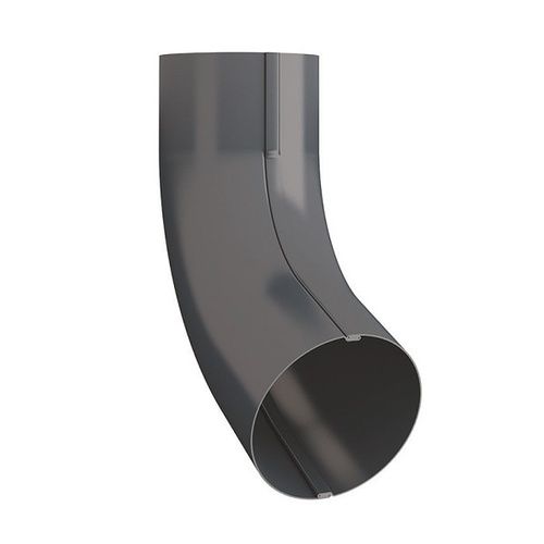 Lindab Steel Conical Downpipe Bend 70 - 120mm Graphite