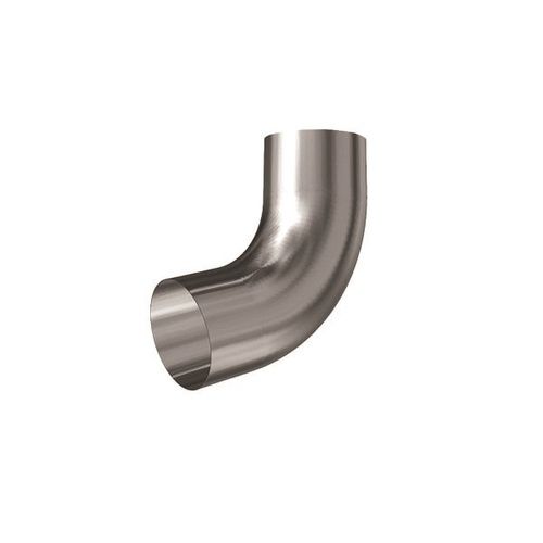 Lindab Magestic Steel Conical Downpipe Bend 70 - 120mm Galvanised