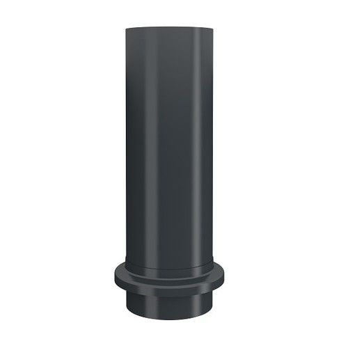 Lindab Steel Drain Shoe - 100mm Anthracite Grey