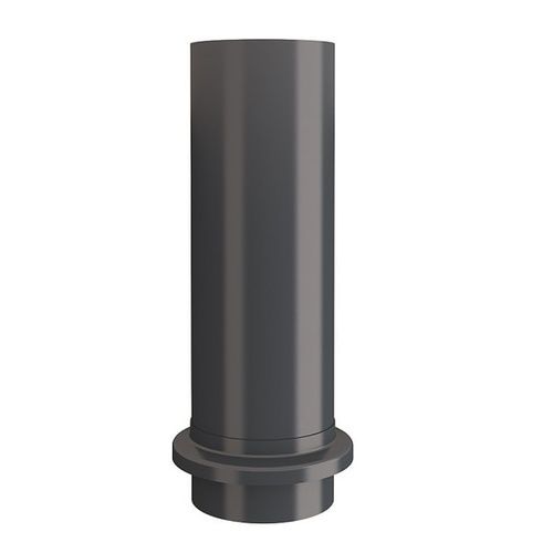 Lindab Steel Drain Shoe - 87mm Graphite