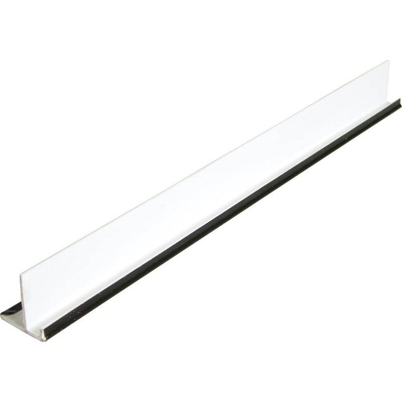 FloPlast Shiplap Cladding Starter Trim - 5mtr Black Ash Woodgrain