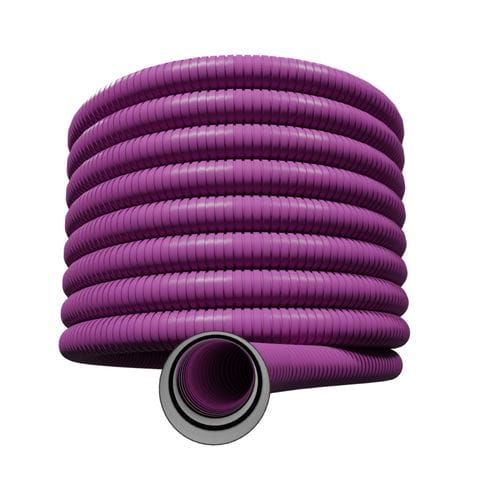 Flexi Underground Ducting Motorway - 63mm (O.D.) x 50mtr Purple Coil