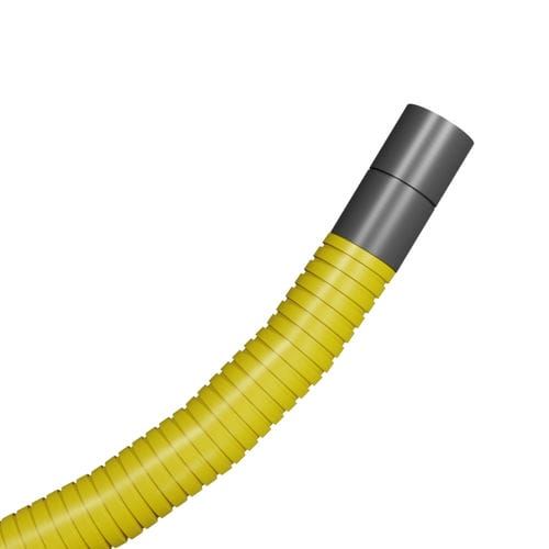 Flexi Underground Ducting Perforated Gas - 80mm (O.D.) x 50mtr Yellow Coil