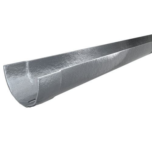Cast Iron Deep Half Round Gutter - 100mm x 1829mm Primed