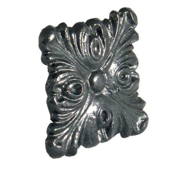 FloPlast Cast Iron Effect Gutter Motif Square Decorative - Small