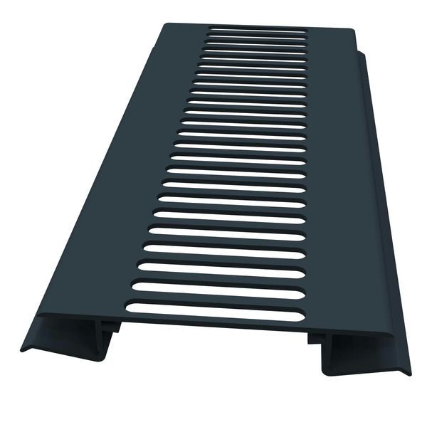Anthracite Grey Smooth Soffit Vent Strip - 5mtr
