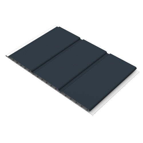 300mm Anthracite Grey Hollow Soffit Board - 10mm x 5mtr