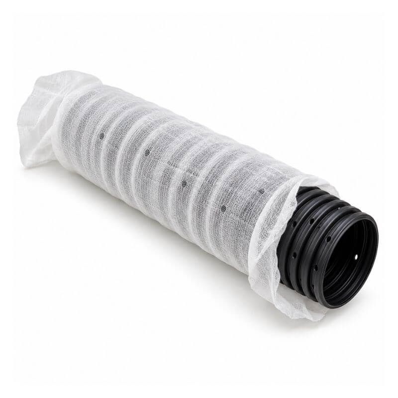 Land Drain Filter Sleeve - 60mm Diameter x 50mtr