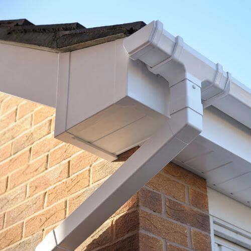 175mm White Fascia Board - 18mm x 5mtr