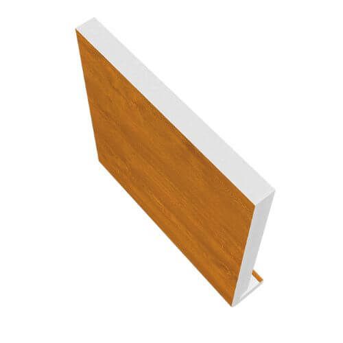250mm Golden Oak Fascia Board - 18mm x 5mtr - Pack of 2