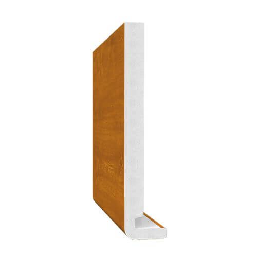 250mm Golden Oak Fascia Board - 18mm x 5mtr - Pack of 2
