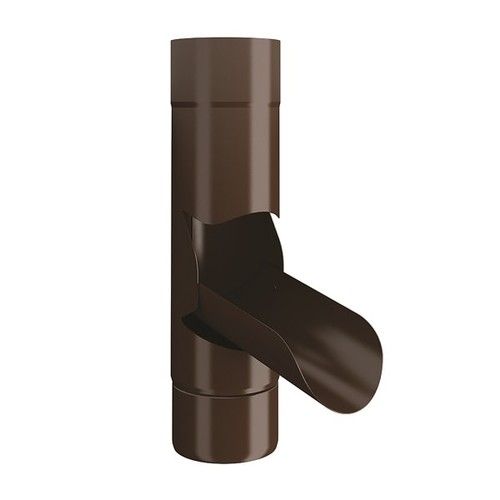 Lindab Steel Adjustable Diverter - 100mm Brown