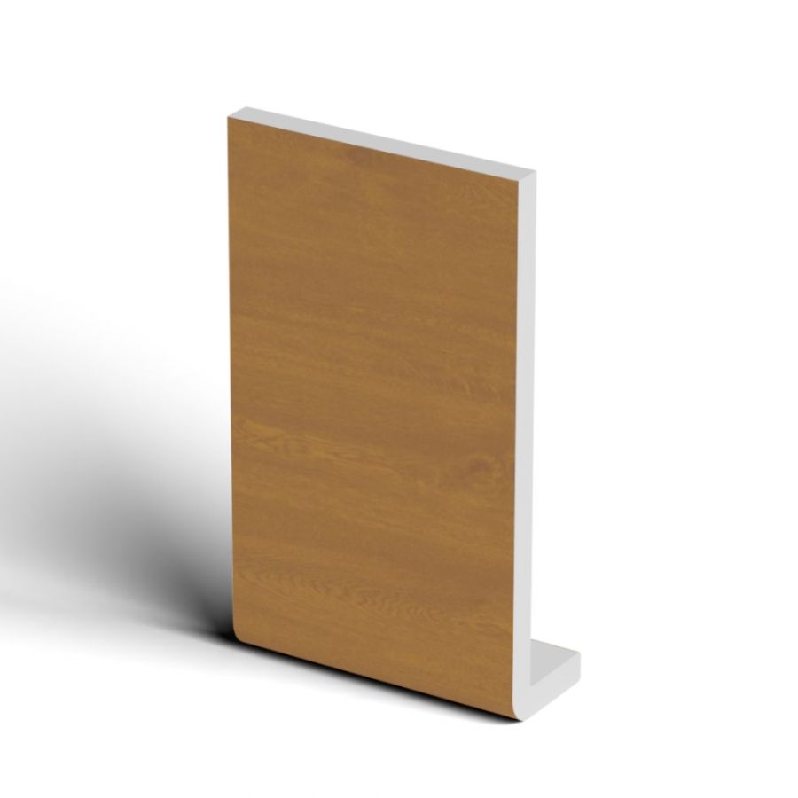 175mm Golden Oak Fascia Capping Board - 10mm x 5mtr - Pack of 2