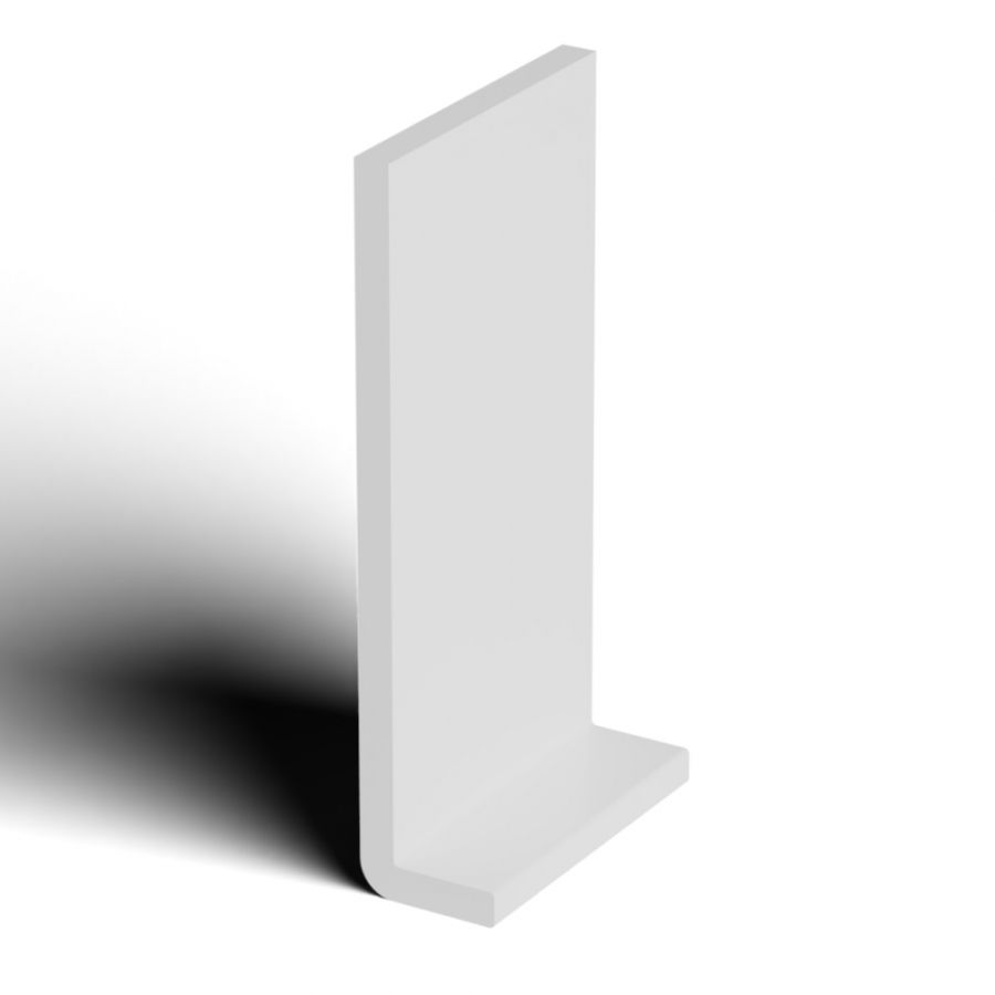 200mm White Fascia Capping Board - 10mm x 5mtr