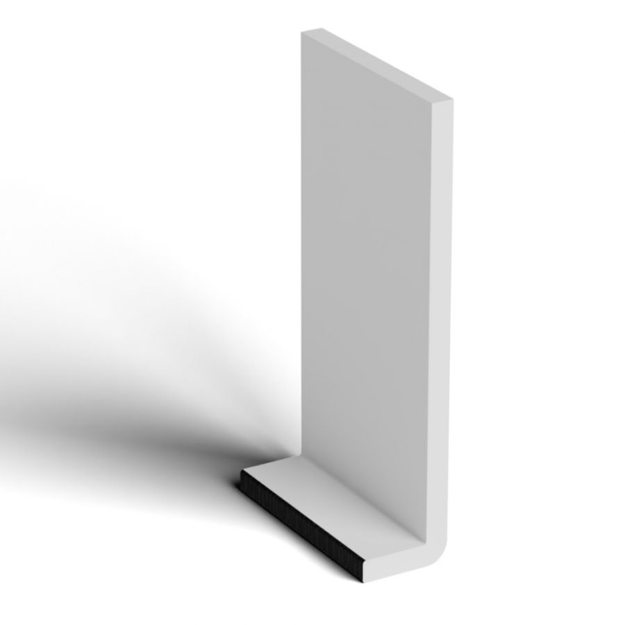200mm Black Ash Woodgrain Fascia Capping Board - 10mm x 5mtr