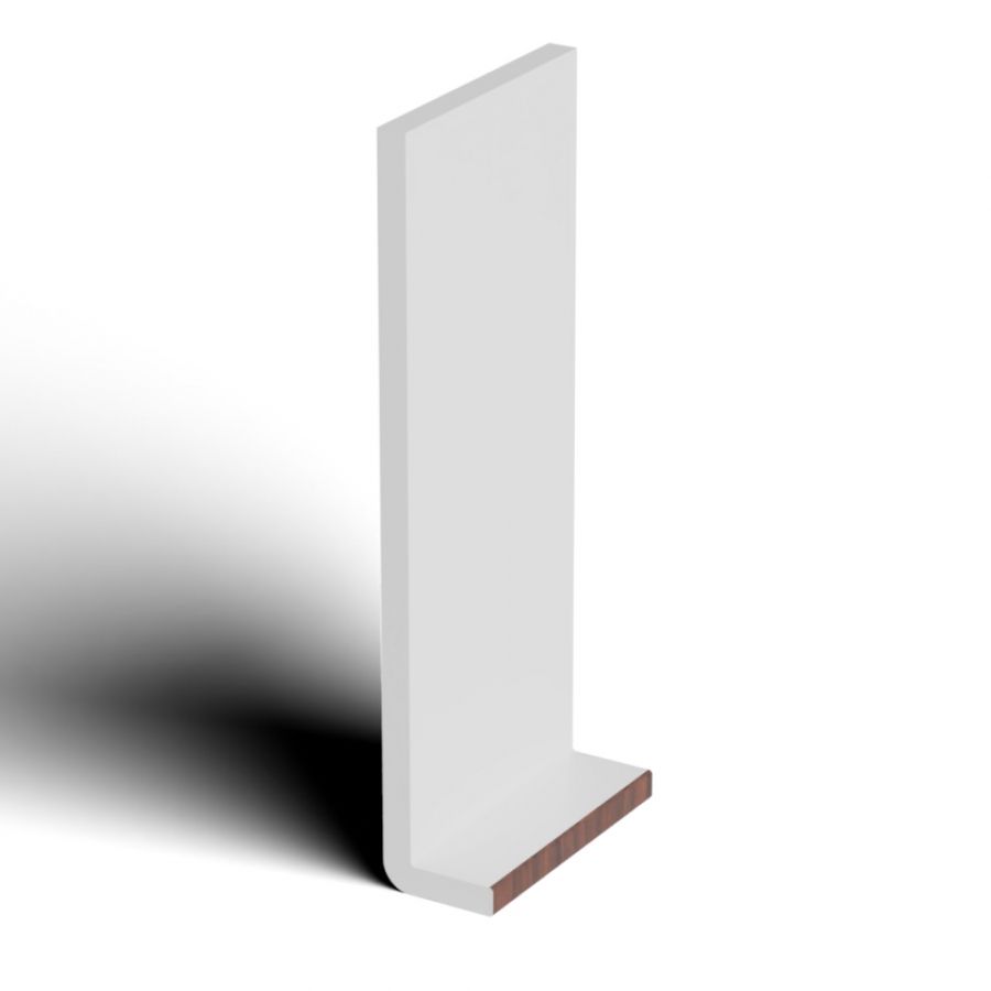 250mm Rosewood Fascia Capping Board - 10mm x 5mtr