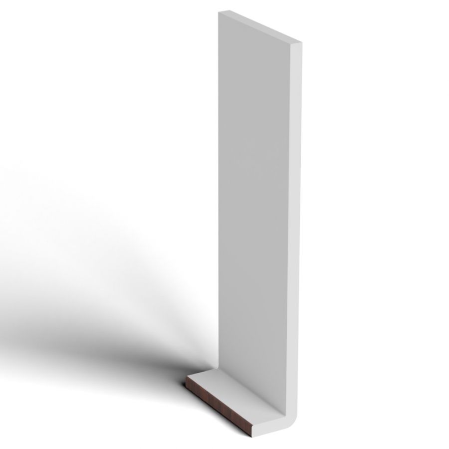 300mm Rosewood Woodgrain Fascia Capping Board - 10mm x 5mtr - Pack of 2