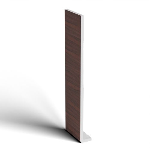 400mm Rosewood Fascia Capping Box End Board - 10mm x 1.25mtr