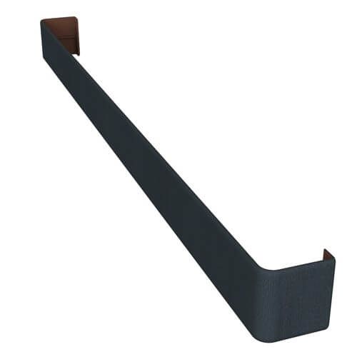 Anthracite Grey Fascia Double End Joint Trim - 600mm x 47mm