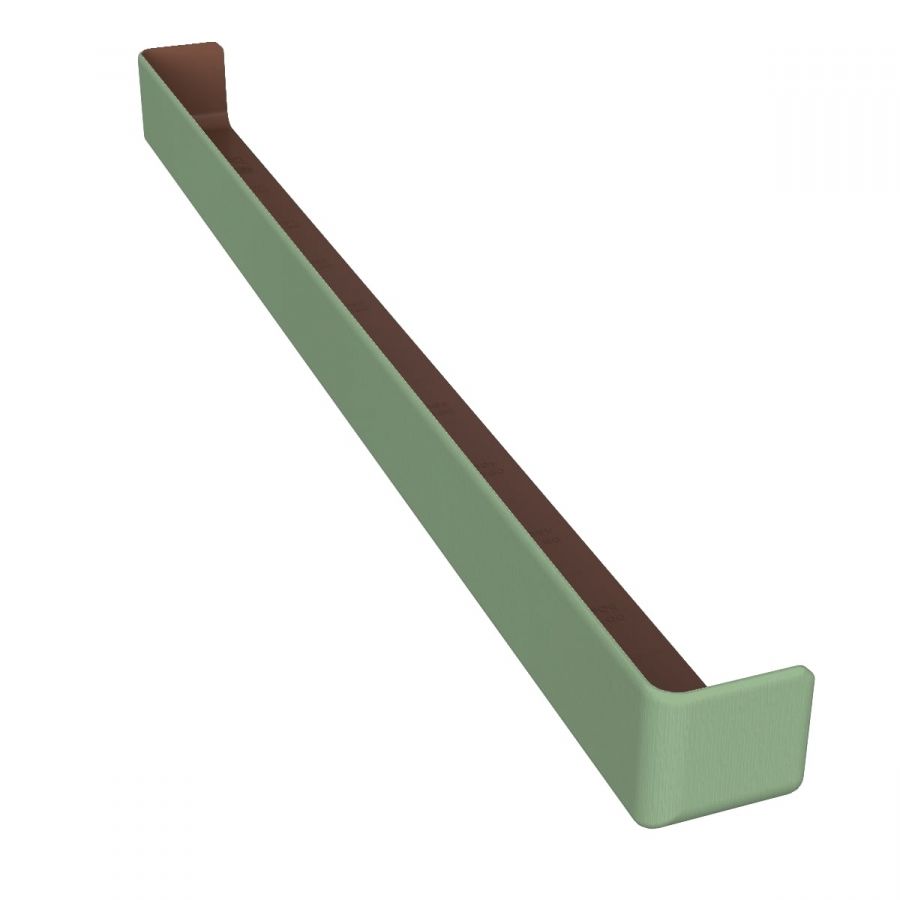 Chartwell Green Woodgrain Fascia Double Ended Corner Trim - 600mm