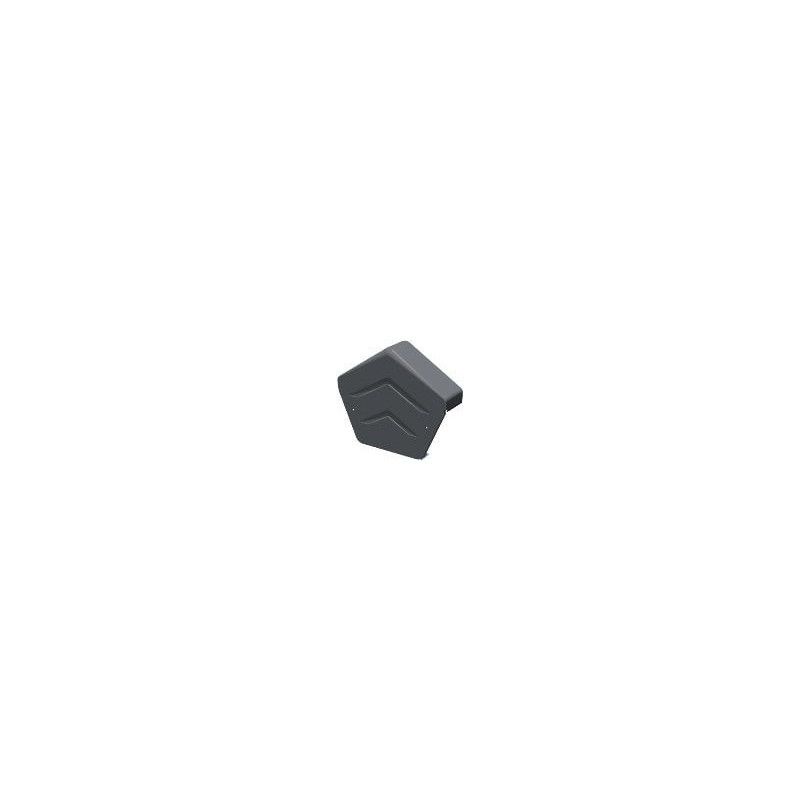 Dry Verge Ridge Cap Angled - Grey
