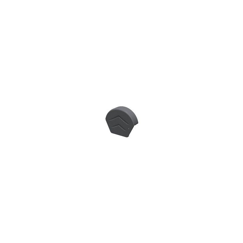 Dry Verge Ridge Cap Round - Grey