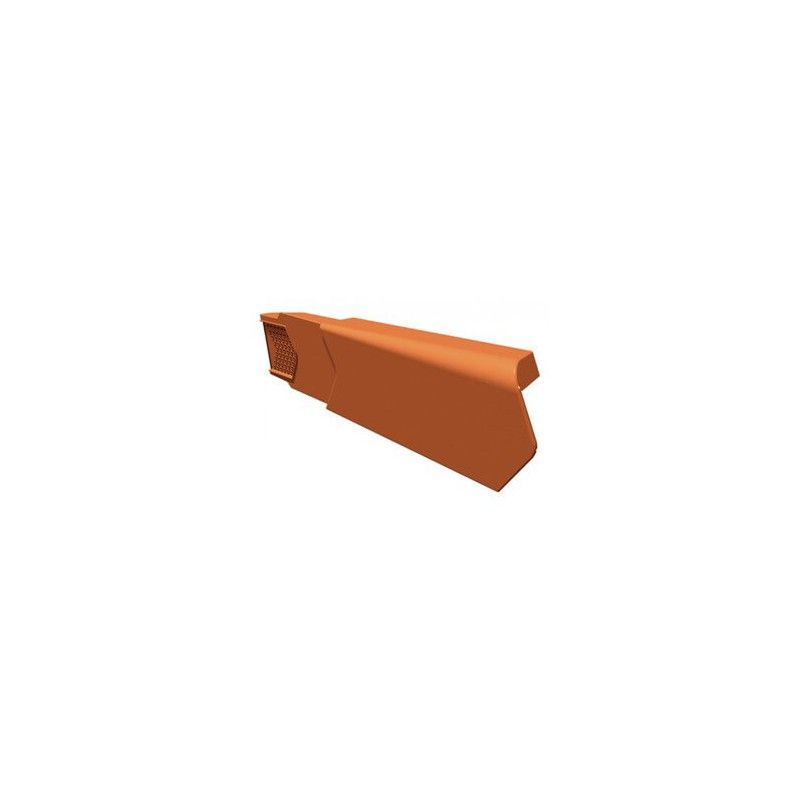Dry Verge Unit Left Hand - Terracotta