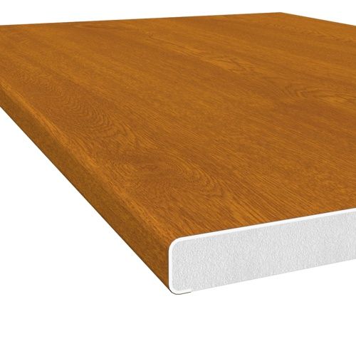 225mm Golden Oak Soffit Board - 10mm x 5mtr - Pack of 2