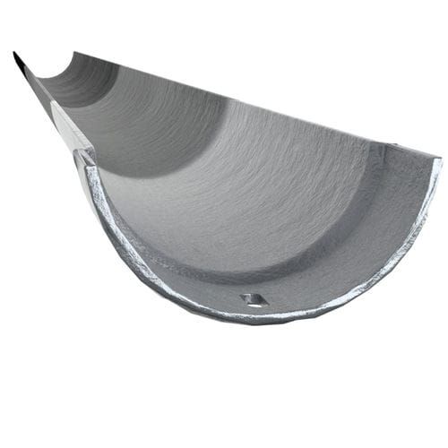 Cast Iron Half Round Gutter - 100mm x 1829mm Primed