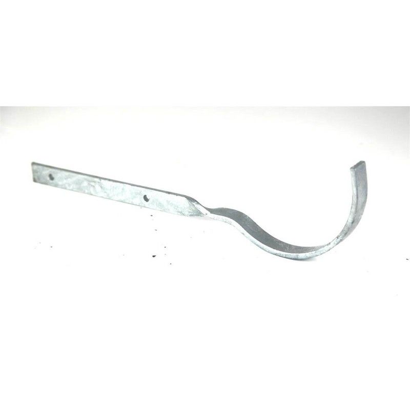 Cast Iron Half Round Gutter Side Rafter Bracket - 100mm Galvanised