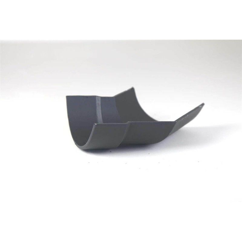 Cast Iron Half Round Gutter Left Hand Angle - 135 Degree x 125mm Primed