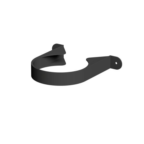 FloPlast 110mm Industrial/Xtraflo Downpipe Kit - Hopper w Access Pipe - Black