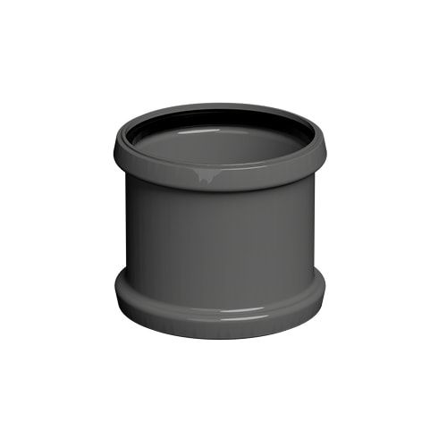 FloPlast 110mm Industrial/Xtraflo Downpipe Kit - Hopper - Grey
